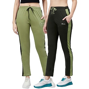 BLINKIN Womens Relaxed Fit Mid Rise Cotton