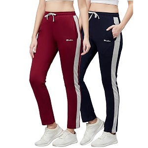 BLINKIN Womens Relaxed Fit Mid Rise Cotton