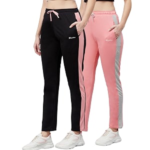 BLINKIN Womens Relaxed Fit Mid Rise Cotton