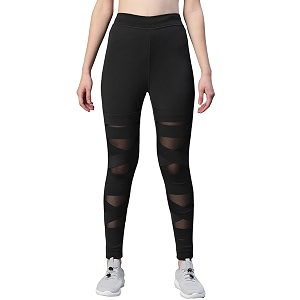 BLINKIN Womens Skinny Fit Mid Rise Leggings