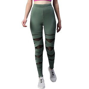 BLINKIN Womens Skinny Fit Mid Rise Leggings