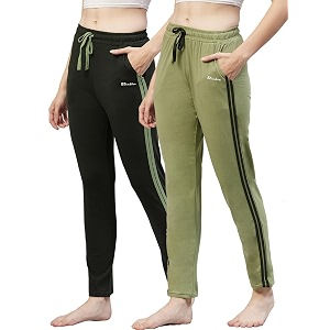 BLINKIN Women Cotton Stribed Casual Style PyjamasLowers