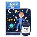 Blippi PJ Party Time Nap Mat – Built-in Pillow and Blanket - Super Soft Microfiber Kids'/Toddler/Children's Bedding, Ages 3-7 (Official Blippi Product)
