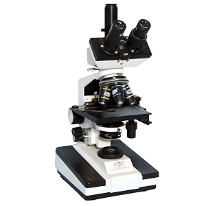 blisco bls-114 pathological trinocular compound microscope - ergonomic design with advance objectives system isi marked includes blank slides ideal for students