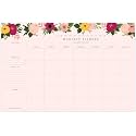 Bliss Collections Monthly Planning Pad To Do List Notebook - Undated
