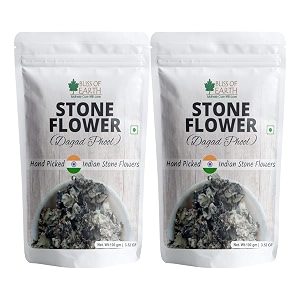 bliss of earth indian 2x100gm stone flower dagad phool kalpasi patthar ke phool aromatic spice great for cooking biryanistew amp various dishes