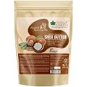 Bliss of Earth Organic Ivory Shea Butter 500gm For Skin Raw &amp; Unrefined African, Great For Face, Skin, Body, Lips, DIY products Now in Refill Pack