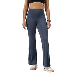 blissclub airmelt flare pants - lite  flared silhouette  back pocket weightless fabric  high rise waistband tall for women above 5395
