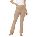 BlissClub Werk-It Flare Pants for Women Office
