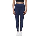 BlissClub Women Groove-in Cotton Leggings | High-Waist | Ankle Length | Adjustable Inner Drawcord | 2 deep Side Pockets | CottonSoft Fabric | Leggings for Women