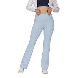 blissclub women the ultimate flare pants with 4 pockets - tall  above 5534  high waisted flared pants  polyester
