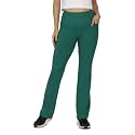 BlissClub Women The Ultimate Flare Pants with 4 Pockets - Tall | Above 5.5" | High Waisted Flared Pants | Polyester