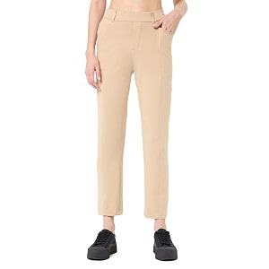 blissclub womens ampm air straight pants - cotton