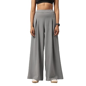 BlissClub Womens Cloud Box Pleat Pants -