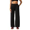 BlissClub Womens Cloud Korean Pants High-Rise fit