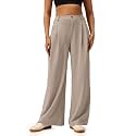 BlissClub Womens Cloud Korean Pants High-Rise fit