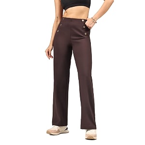 BlissClub Womens Ultimate Sailor Pants- Regular High-Rise