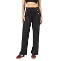 BlissClub Womens Ultimate Sailor Pants- Regular High-Rise