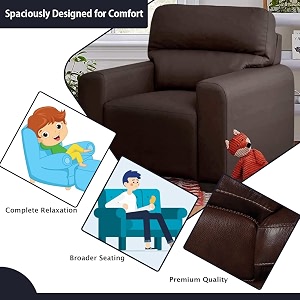 blisscraft nicester leatherette 3 seater sofa set brown