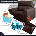 Blisscraft Nicester Leatherette 3 Seater Sofa Set (Brown)