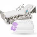 BLISSFORD 36 Pack Fitted Hospital Bed Sheets for Home Use, 36 x 84 x 12