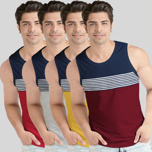 blive pack of 4 men vest
