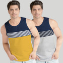 BLIVE Pack of 2 Men Vest