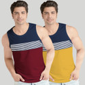 BLIVE Pack of 2 Men Vest