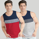 BLIVE Pack of 2 Men Vest