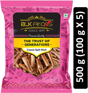 blk foods select cinnamon split stick dalchini 500g 5 x 100g 5 x 100 g