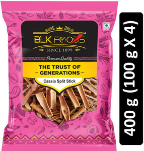 blk foods select cinnamon split stick dalchini 400g 4 x 100g 4 x 100 g