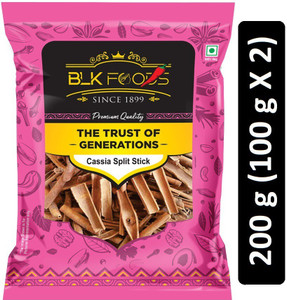 blk foods select cinnamon split stick dalchini 200g 2 x 100g 2 x 100 g