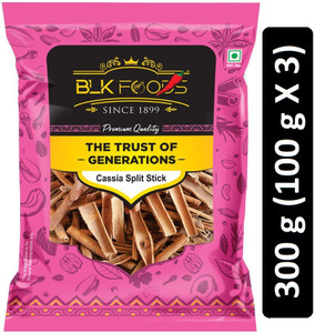 blk foods select cinnamon split stick dalchini 300g 3 x 100g 3 x 100 g