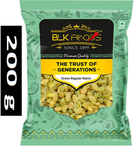 blk foods select green regular raisin raisins 1 x 200 g