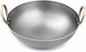 BLkitchenmart IRON Kadhai 22 cm diameter 5