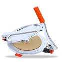 Premium Stainless Steel Multi-Purpose 17cm Puri Maker, Manual Press for Chapati, Puri, Khakhra, Papad, Pathiri for Flatbread | Easy to Use Homemade