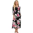 Bloggerlove House Dresses for Women Zip Up