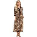 Bloggerlove House Dresses for Women Zip Up