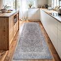 Bloom Rugs Washable Non-Slip 7 ft Runner