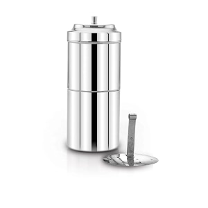 bloom stainless south indian filter coffee maker 200-250ml