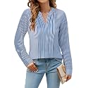 Blooming Jelly Women39s Long Sleeve Blouses Dressy