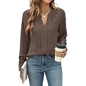 Blooming Jelly Women39s Long Sleeve Blouses Dressy