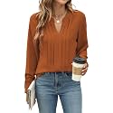 Blooming Jelly Women39s Long Sleeve Blouses Dressy