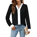 Blooming Jelly Women39s Long Sleeve Blouses Dressy