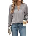 Blooming Jelly Women39s Long Sleeve Blouses Dressy