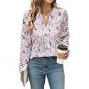 Blooming Jelly Women39s Long Sleeve Blouses Dressy