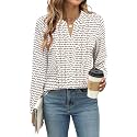 Blooming Jelly Women39s Long Sleeve Blouses Dressy