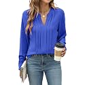 Blooming Jelly Women39s Long Sleeve Blouses Dressy