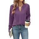 Blooming Jelly Women39s Long Sleeve Blouses Dressy