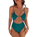 Blooming Jelly Womens One Piece Swimsuit Sexy